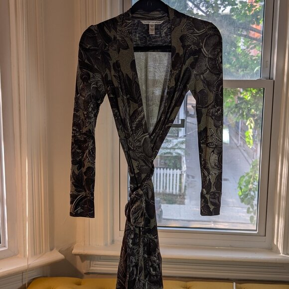 Vintage Diane Von Furstenberg Wrap Dress - Picture 1 of 7